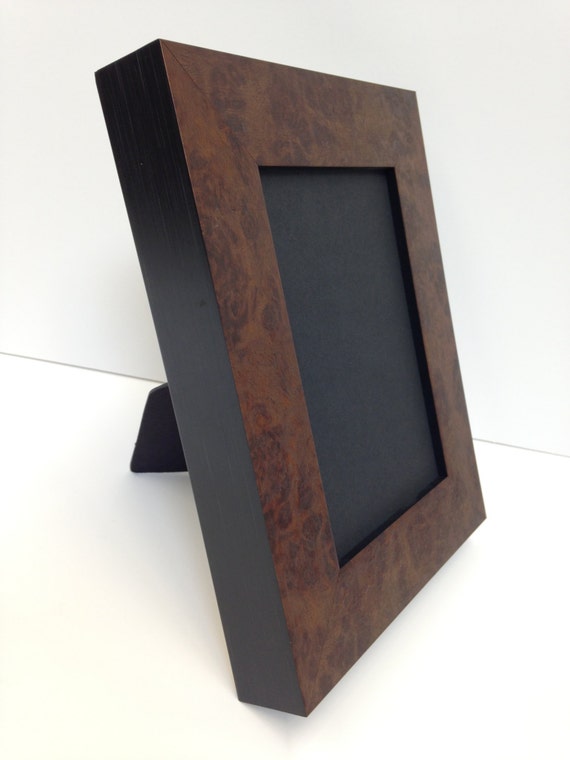 Brown Burl Picture Frame 5x7 Real Burl Wood Wood Frame