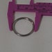 Round, Split  Key Ring 21 mm (13/16") 20 pcs.
