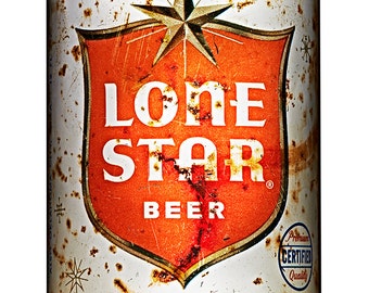 Vintage Lone Star Beer 101