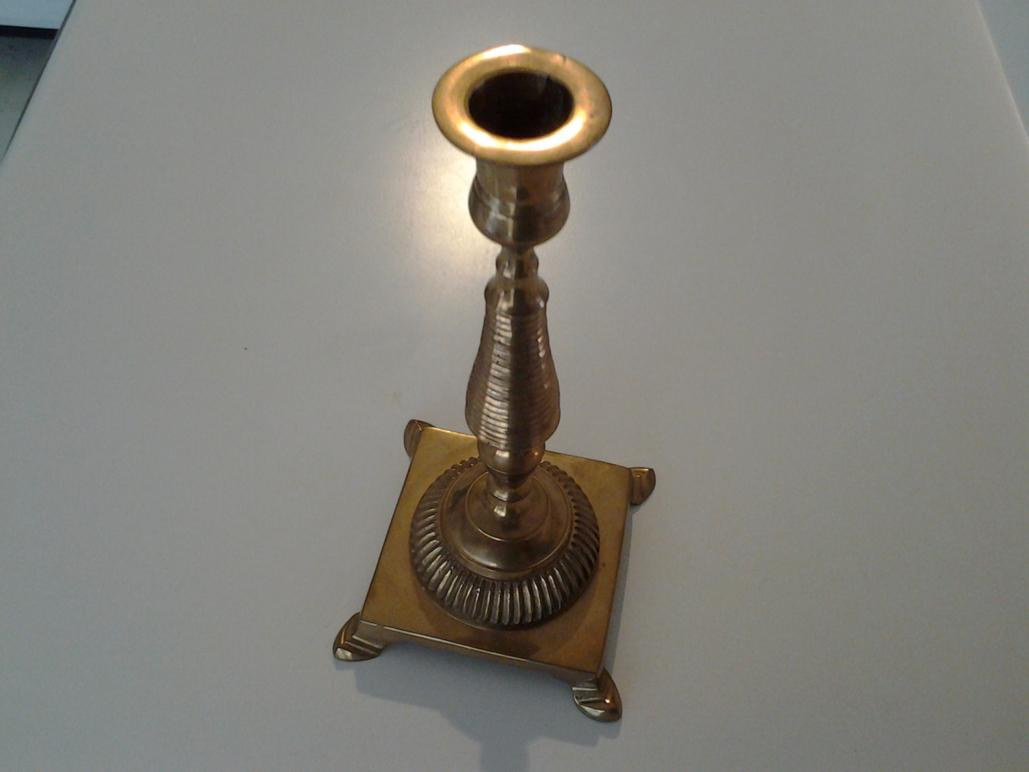 Solid Brass Candle Holder India by JustFromTime on Etsy