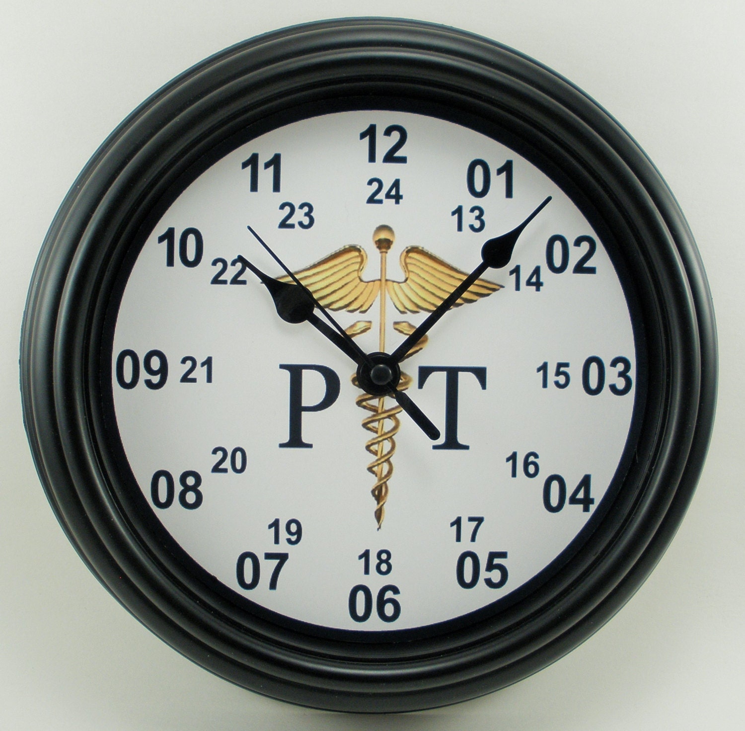 Custom MILITARY Time Medical WALL CLOCK for Healthcare