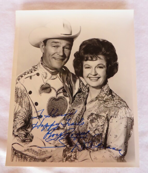 Roy Rogers and Dale Evans autographed photograph by AHorsesTale