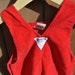 Vintage Baby Boy 1990s Red OshKosh B'Gosh Red Corduroy Overalls Size 6-9 Months