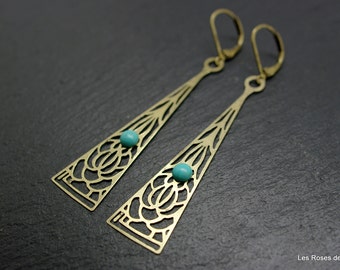 Art deco earrings