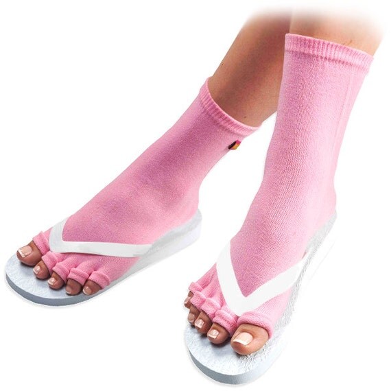 Pedisavers Pedicure Socks with Toe Separators by Pediware on Etsy