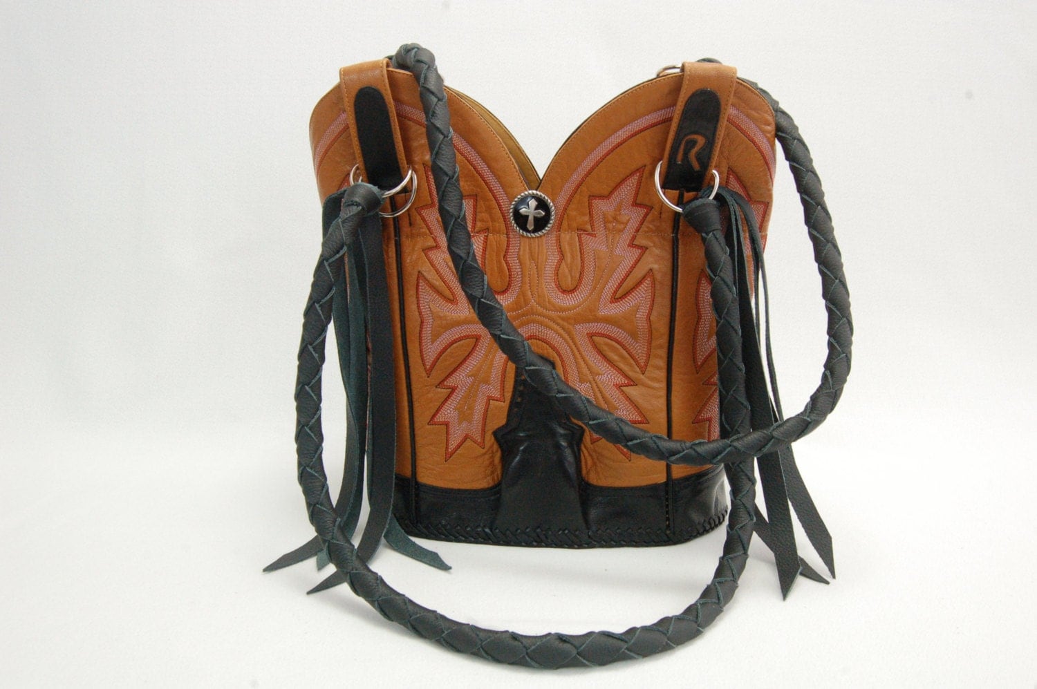 Repurposed Western Cowboy Boot Purse 14006