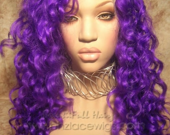 Electric Purple Lace front wig, Purple Lace Front wig Nicki Minaj ...