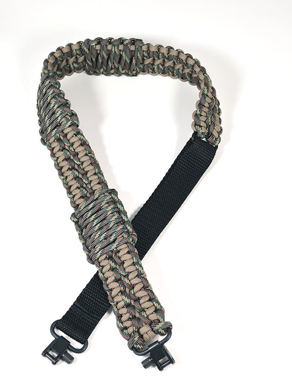 Camo Gun Sling Adjustable with Shoulder Grips QD by GunSlings