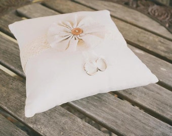 Handmade Ring Bearer's Pillow / Wedding