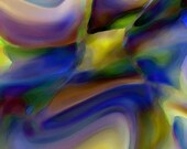 Digital Art Print, Blue, Yellow, Purple, Abstract, Art Decor, Art Print, Wall Art, Fine Art Print, Large Digital Art Print, Blue, Yellow, Purple, Abstract, Art Decor, Art Print, Wall Art, Fine Art Print, Large