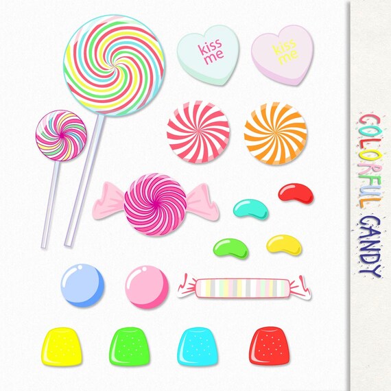 bag of candy clipart - photo #50