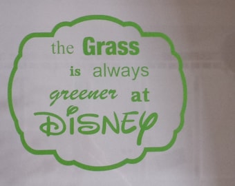 The Grass is always Greener at Disney/ cyber Monday sale