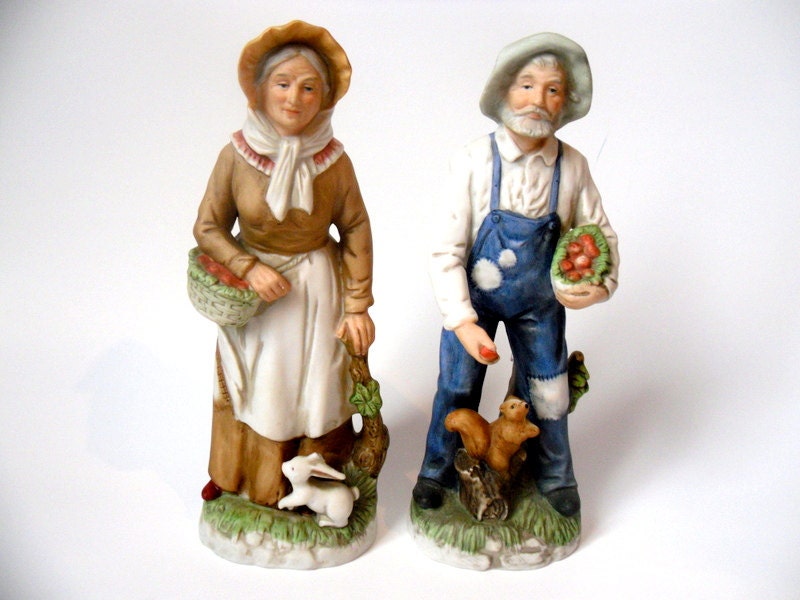 country store little farmer figurines