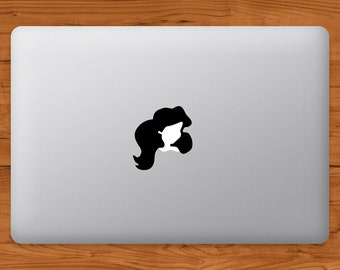 Little Mermaid Hair Ariel Disney MacBook Decal Laptop Sticker
