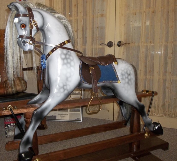 Items similar to Victorian Carousel Rocking Horse (Medium Glider) on Etsy