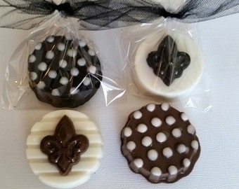 12 Chocolate COVERED OREOS wedding favors birthday favors Shower favors