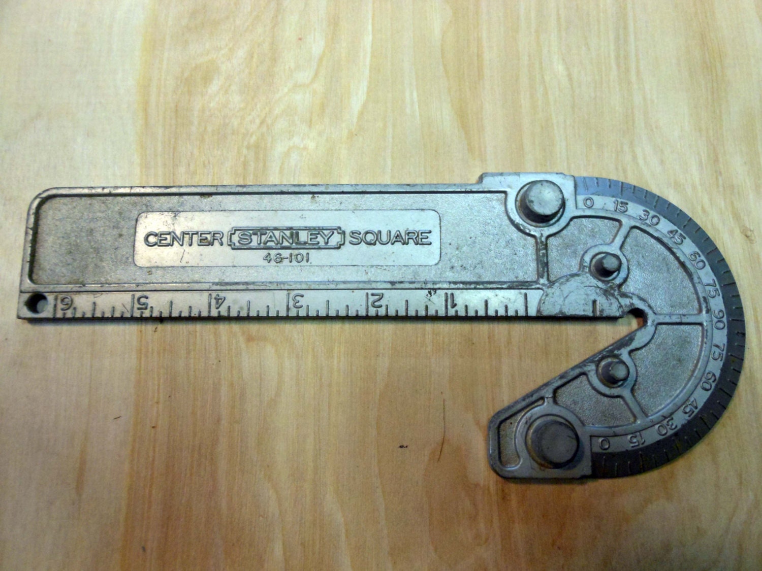 Stanley Center Square No. 46-101 Woodworker Machinist Tool USA