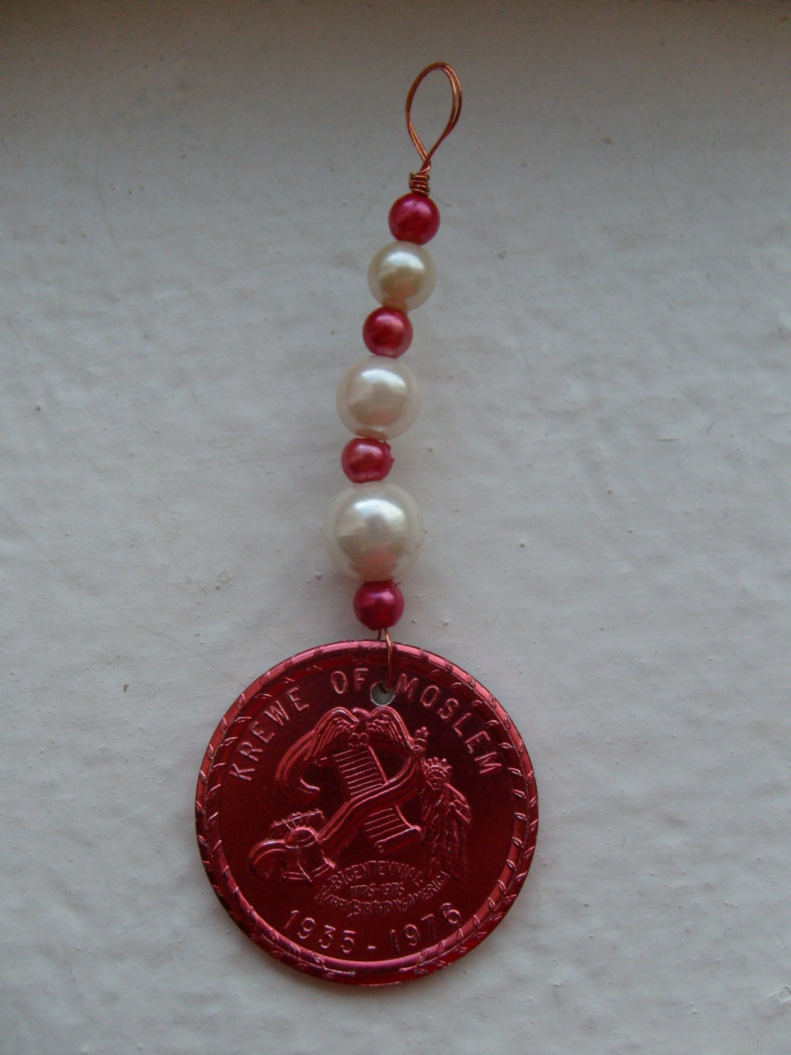 1976 Mardi Gras Doubloon Ornament: Krewe of Moslem