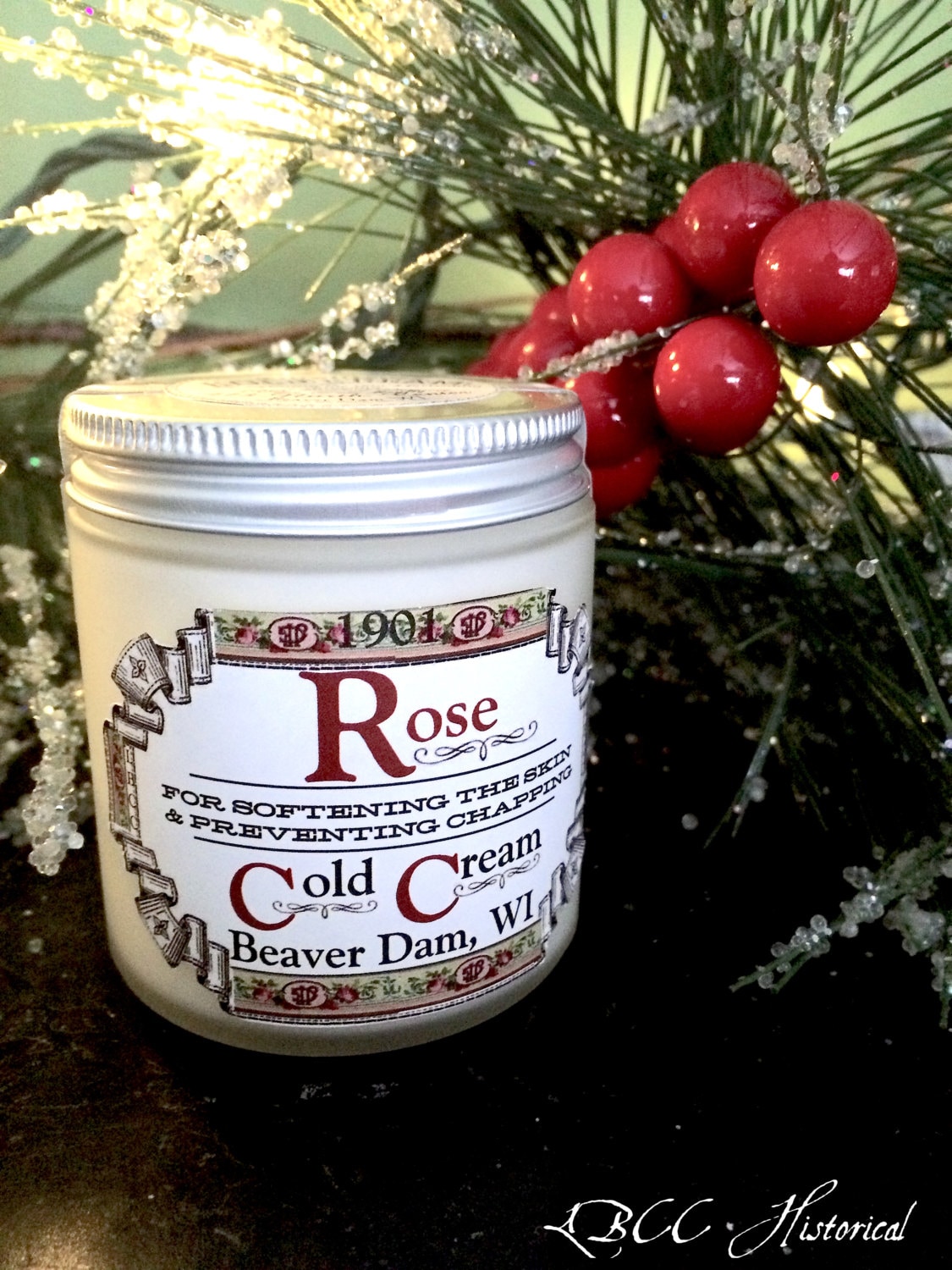 1901 Rose Cold Cream- Victorian Original Recipe steampunk buy now online