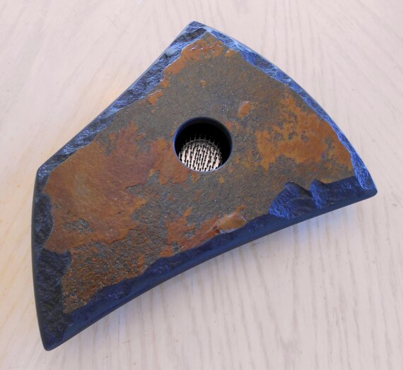 Slate Ikebana Flower Vase Natural stone