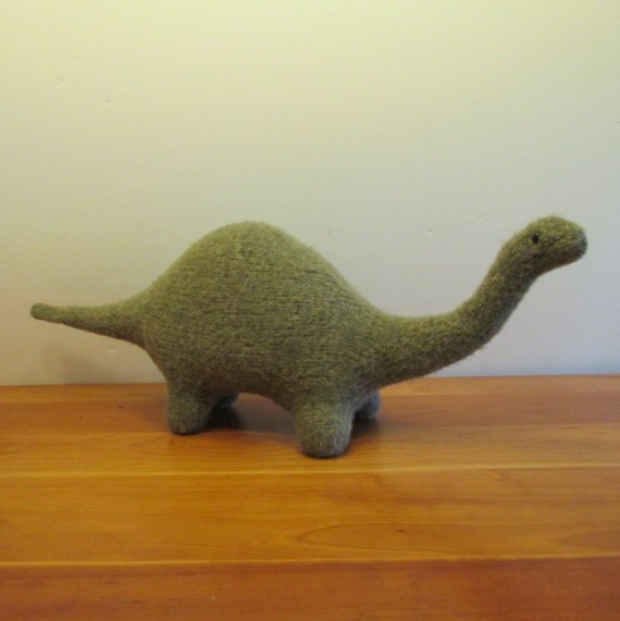 big brontosaurus stuffed animal