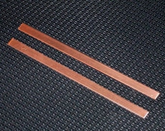 Copper Cuffs - 16 gauge, stamping blanks, metal blanks, Bopper, copper stamping strips, arm bands, cuff blanks, copper bracelet blanks