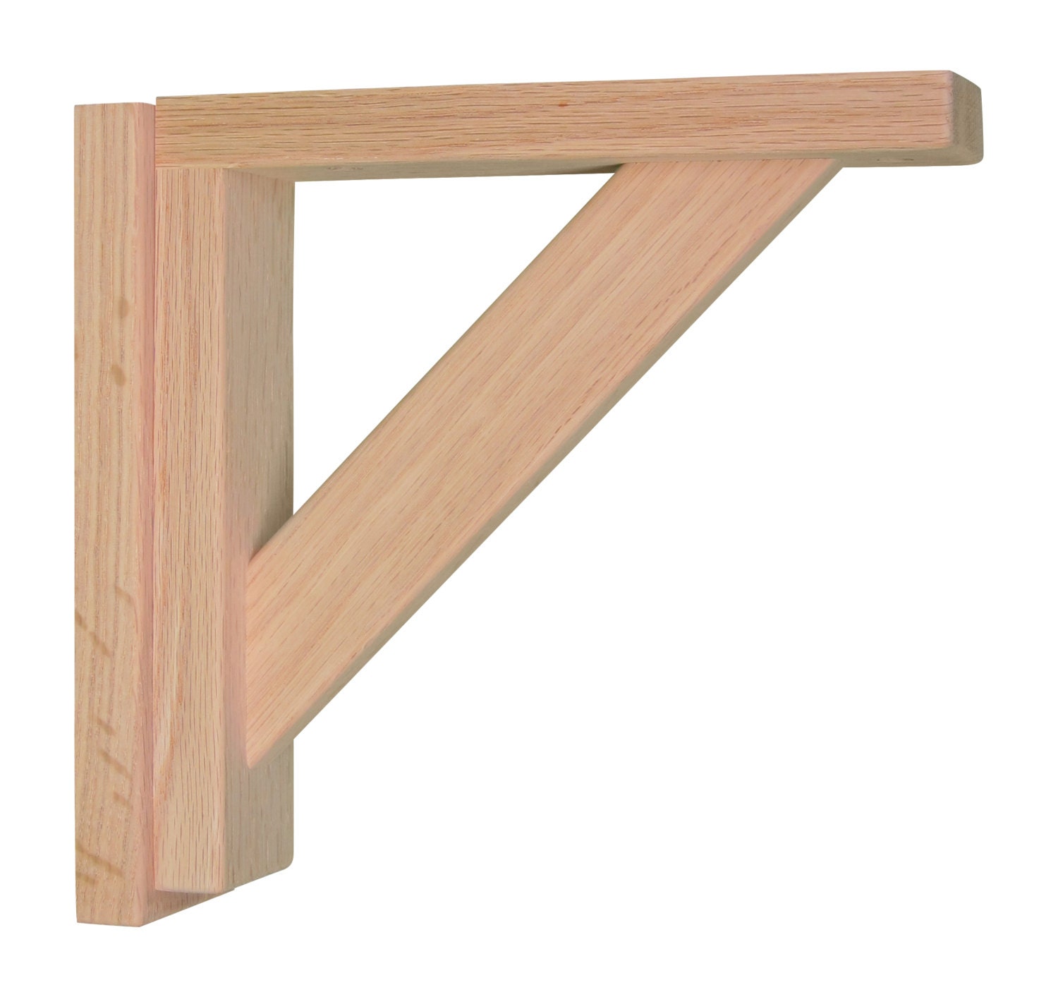 Oak Straight 8 Corbel for Countertops and Shelves by woodpony1
