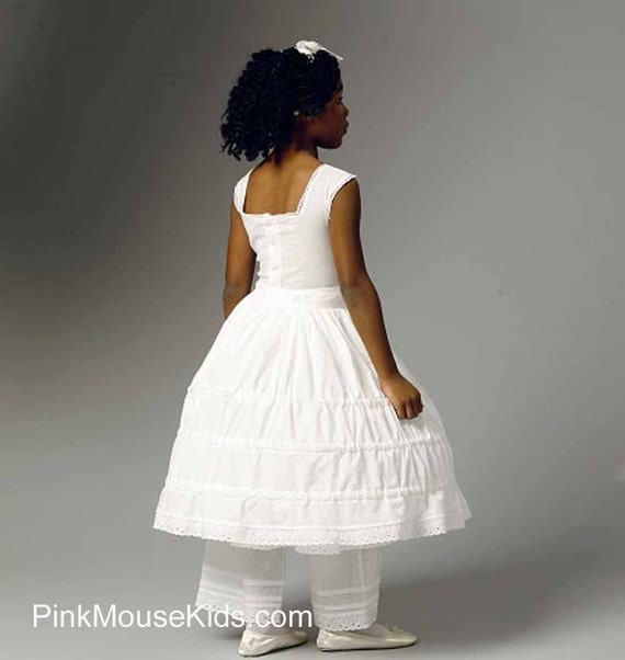 Items similar to Little Girls Hoop Skirt , sizes 2 to 8, toddlers, Pageant, Wedding, Flower Girl