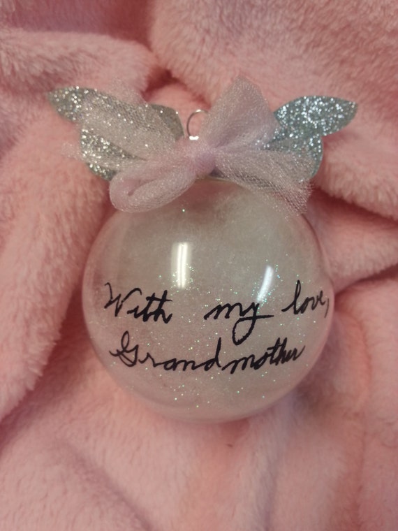 in memoriam christmas ornament keepsake vinyl signature of in memoriam christmas ornament keepsake vinyl signature of