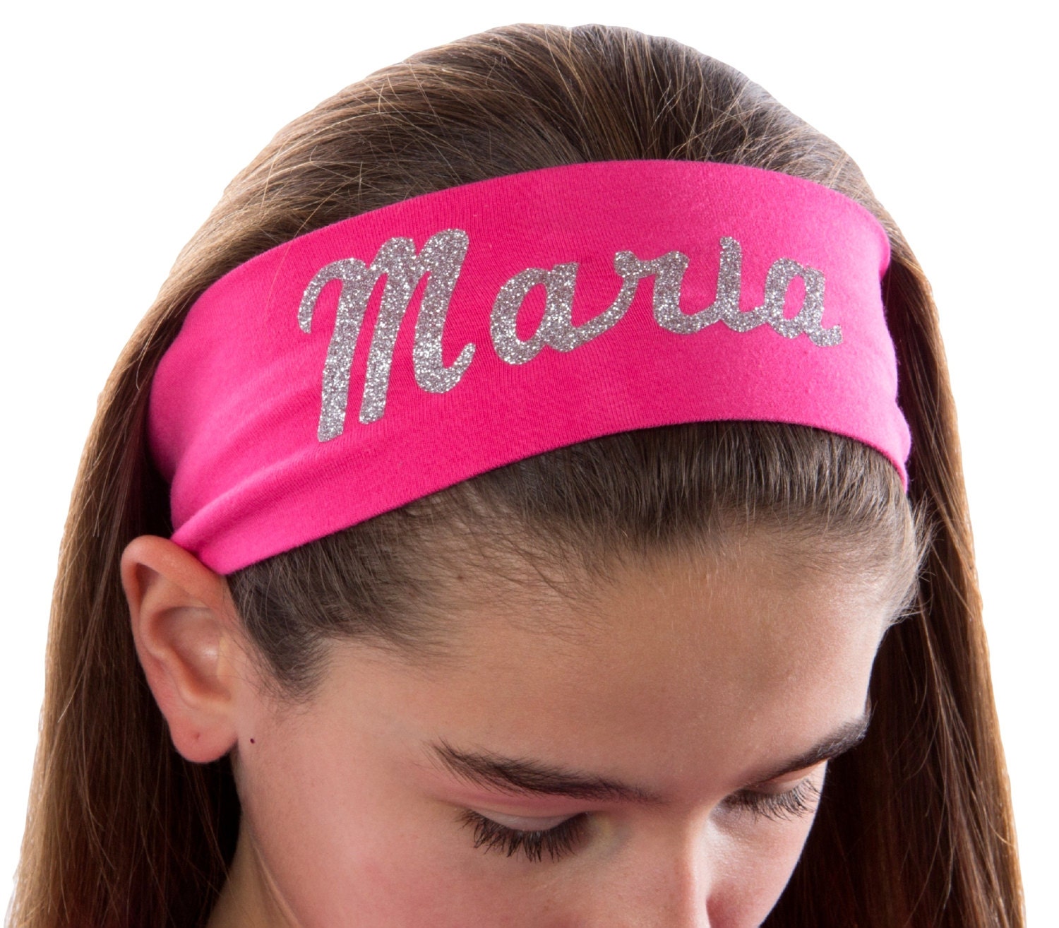 Design Your Own Glitter Flake Cotton Stretch Headband 2.5