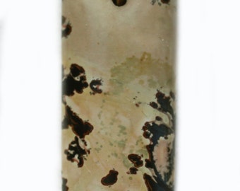 Chohua Jasper aka Chinese Painting Jasper Rectangular-Shaped Pendant