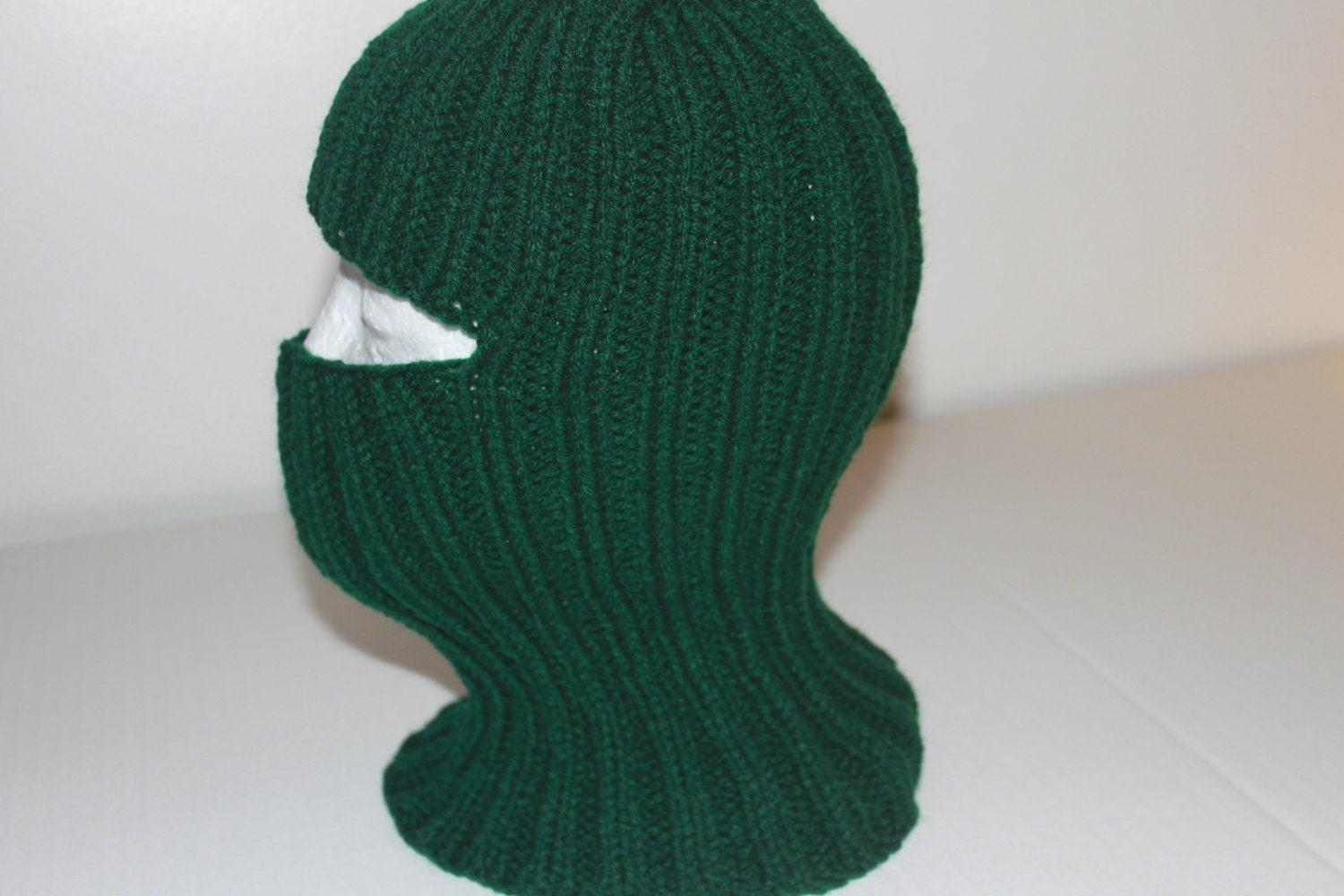 hunter green ski mask