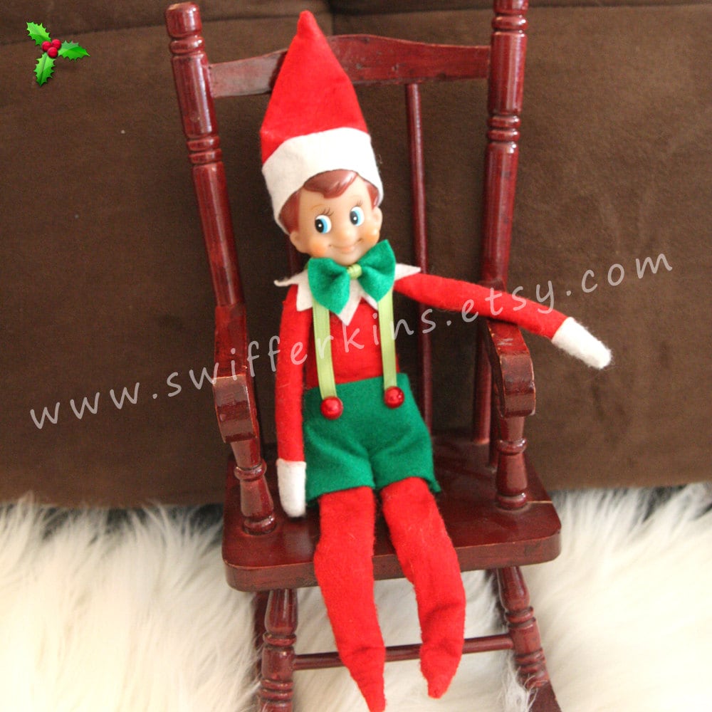 Elf on the shelf clothes. Christmas elf outfit. Ready to ship