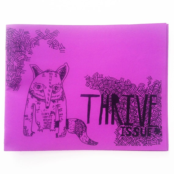 point interest zine of 1 Thrive Issue Zine