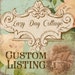 Custom Listing for Maura 24 Thank You Shoe Tags (custom wording thank you)