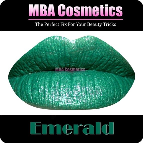 Green Lipstick Color Rich LipstickEmeraldIn by MyBeautyAddiction