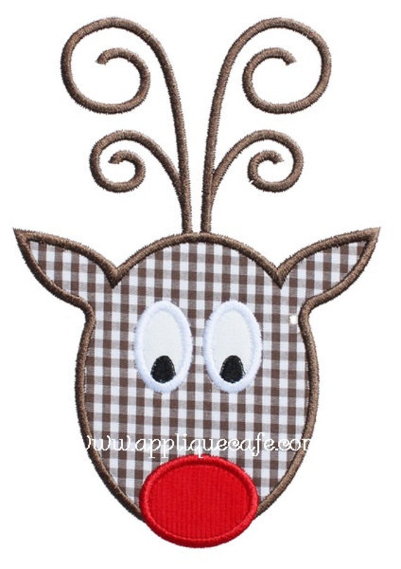 554 rudolph 3 machine embroidery applique design 554 rudolph 3 machine embroidery applique design