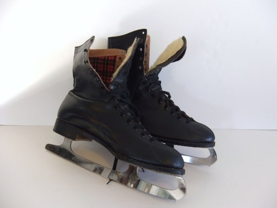 mens black ice skates