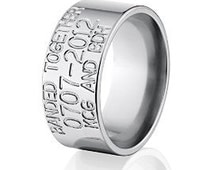 waterfowel mens wedding ring