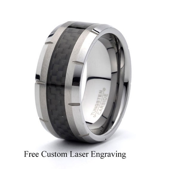 men's 10mm custom size wedding ring