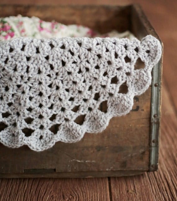 BONNET & DOILY Easy Crochet PATTERN Baby Child Easy Photo Prop