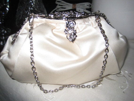 Bridal BagWedding Purse Evening Bag Vintage Beaded bag Bridal BagWedding Purse Evening Bag Vintage Beaded bag