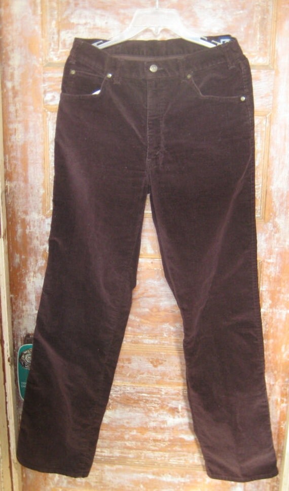 Groovy 1970s Fall Into The Gap Soft Brushed Brown Cordaroy
