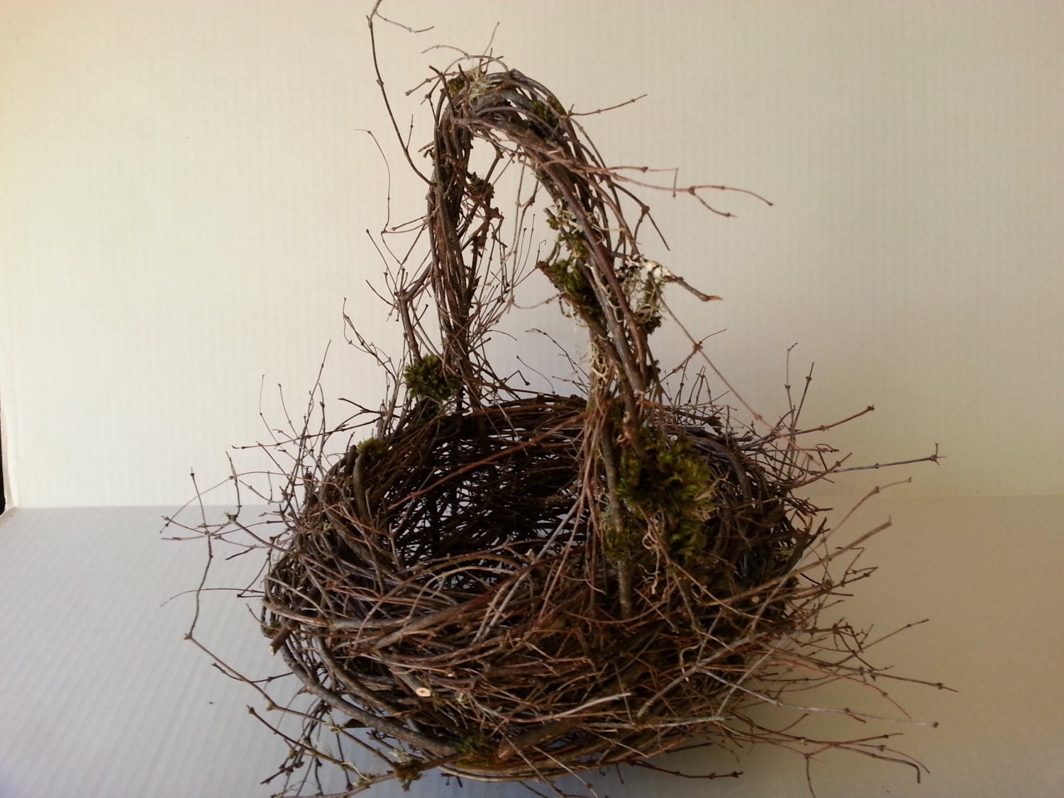 Bird Nest Flowergirl Basket