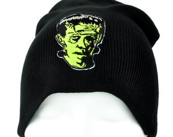 Frankenstein Classic Movie Monster Beanie Hat - YDS-PA-228-BEANIE