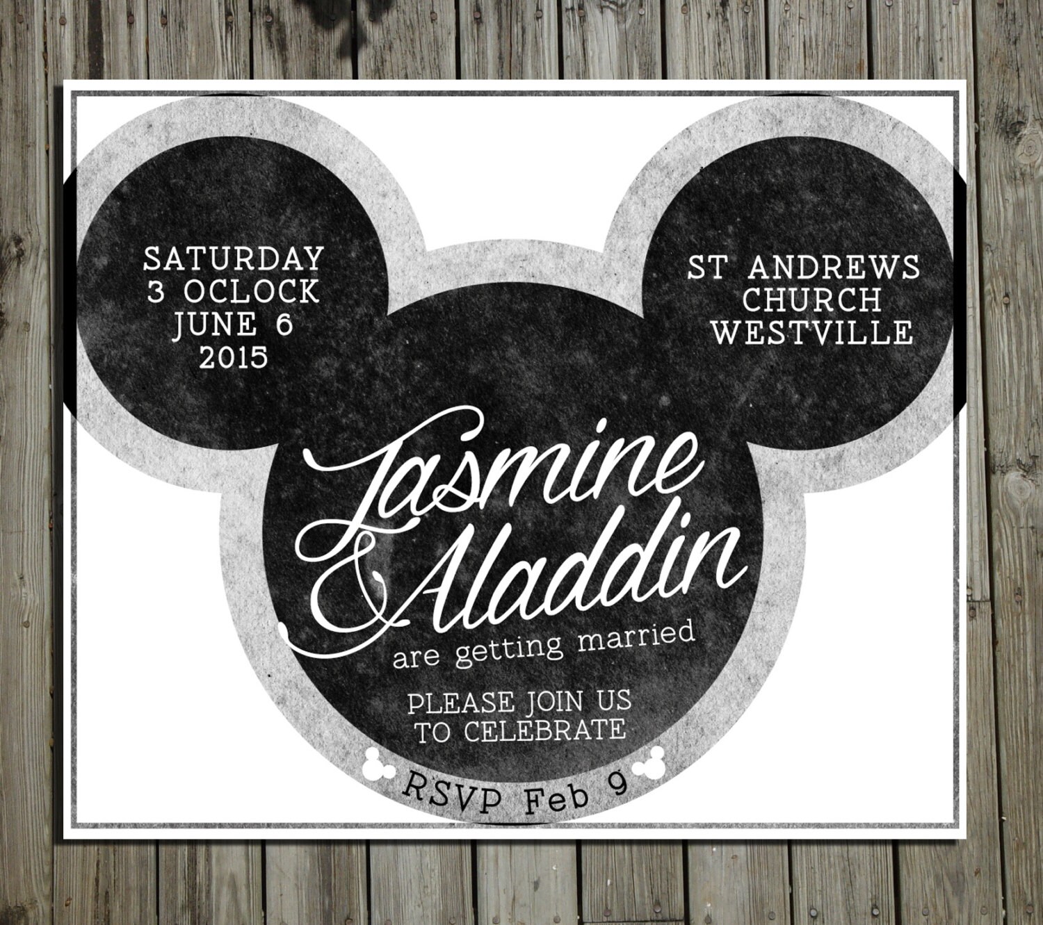 customisable invitations