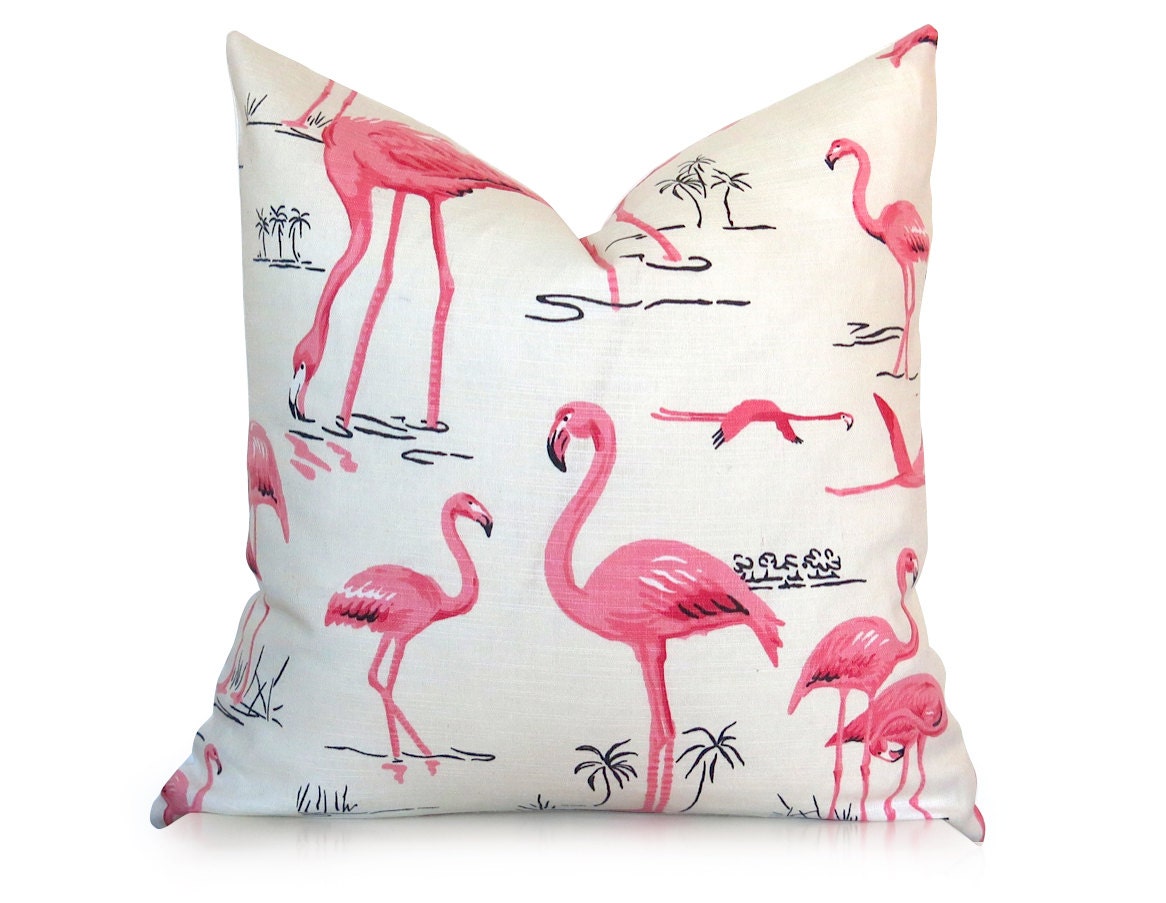 flamingo pillow