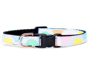 Cat Collar The Trailblazer Red Plaid by sweetpicklesdesigns