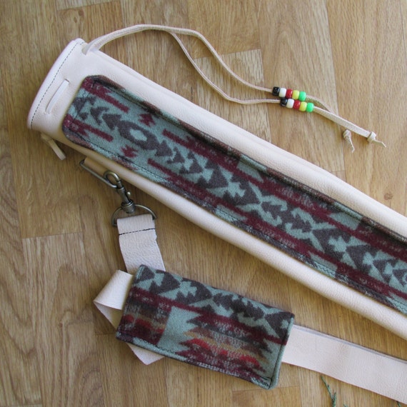 Native Flute Bag Drumstick Case Whistle Pipe by HeritageMusic