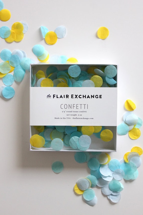 Hand-Cut Confetti - Poolside Il_570xn